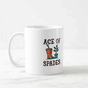 Spades lustige Gartenabend Pflanze Kaffeetasse