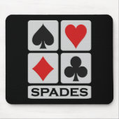 Spades mousepad (Vorne)