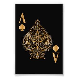 Spades Poker Ace Casino Fotodruck