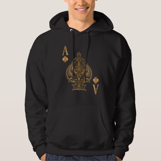 Spades Poker Casino Hoodie (Vorderseite)