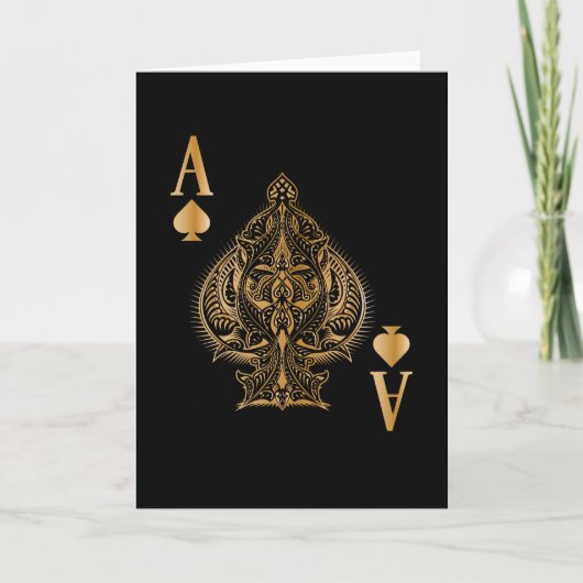 Spades Poker Casino Karte (Vorderseite)