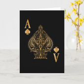 Spades Poker Casino Karte (Gelbe Blume)