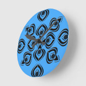 Spades Runde Wanduhr (Winkel)