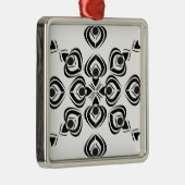 Spades Silbernes Ornament (Rechts)