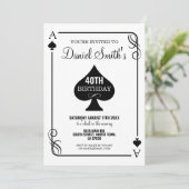 Spades Spielspazierweg Banca del Gottardo Einladung (Stehend Vorderseite)