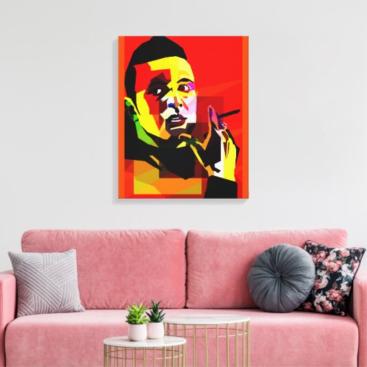 Spadino Leinwanddruck (Insitu (Wohnzimmer))