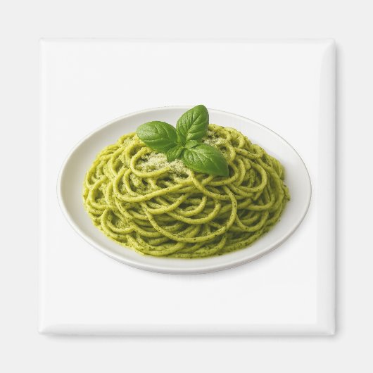 Spaghetti al Pesto Magnet (Vorne)