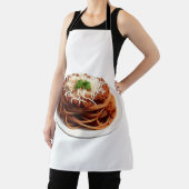 Spaghetti Bolognese mit Käse oben Schürze (InSitu)