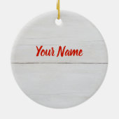 Spaghetti Bolognese Sauce Pasta mit Parmesan Keramik Ornament (Hinten)