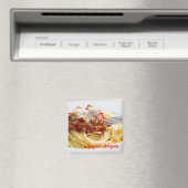 Spaghetti Bolognese Sauce Pasta mit Parmesan Magnet (In Situ (Geschirrspüler))