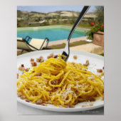 Spaghetti Carbonara Poster (Vorne)