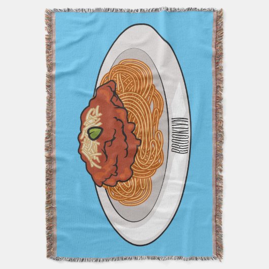 Spaghetti-Cartoon-Abbildung Decke (Vorderseite Vertikal)