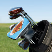 Spaghetti-Cartoon-Abbildung Golf Headcover (In Situ)