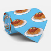 Spaghetti-Cartoon-Abbildung Krawatte (Gerollt)