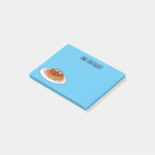 Spaghetti-Cartoon-Abbildung Post-it Klebezettel (angewinkelt)