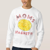 Spaghetti der Mama Sweatshirt (Vorderseite)