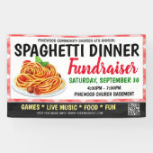 Spaghetti Dinner Fundraiser Banner (Horizontal)