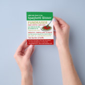 Spaghetti Dinner Fundraiser Event Flyer (Gruppe)
