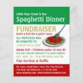 Spaghetti Dinner Fundraiser Event Flyer (Vorne)
