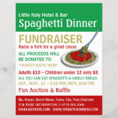 Spaghetti Dinner Fundraiser Event Flyer (Vorne)
