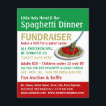 Spaghetti Dinner Fundraiser Event Flyer<br><div class="desc">Spaghetti Dinner Fundraiser Eventwerbung Flyer von der Business Card Store.</div>