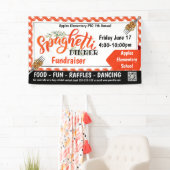 Spaghetti Dinner Fundraiser PTO PTA Kirche Banner (Insitu)