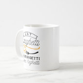 Spaghetti essen kaffeetasse (Vorderseite Links)