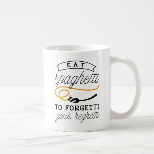 Spaghetti essen kaffeetasse (Rechts)