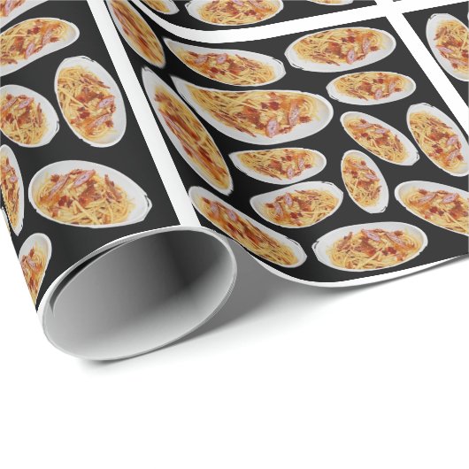 Spaghetti Geschenkpapier (Rolleneckpunkt)