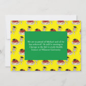 Spaghetti-Graduierungspartei Einladung (Rückseite)