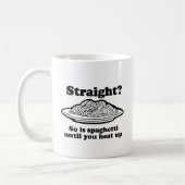 Spaghetti ist Gay Kaffeetasse (Links)