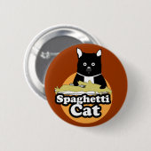 Spaghetti-Katze Button (Vorne & Hinten)