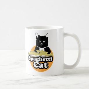 Spaghetti-Katze Kaffeetasse