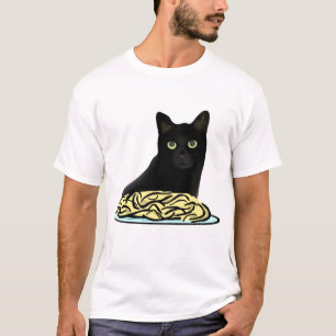 Spaghetti-Katze T-Shirt
