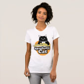 Spaghetti-Katze T-Shirt (Vorne ganz)