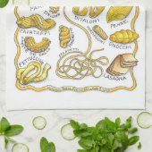 Spaghetti Küchentuch (Gefaltet)