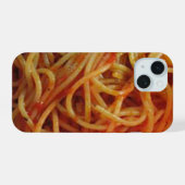 Spaghetti lieben iPhone 15 hülle (Rückseite (Horizontal))