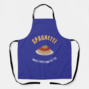 Spaghetti macht alles besser schürze