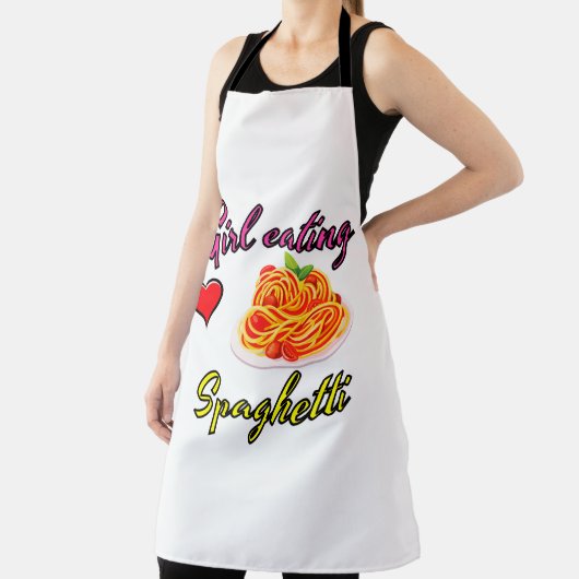 Spaghetti-Mädchen Schürze (InSitu)