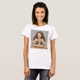 Spaghetti-Mädchen T-Shirt