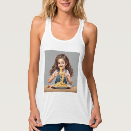 Spaghetti-Mädchen Tank Top