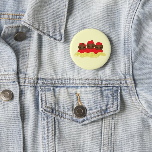 Spaghetti & Meatballs Button (Beispiel)