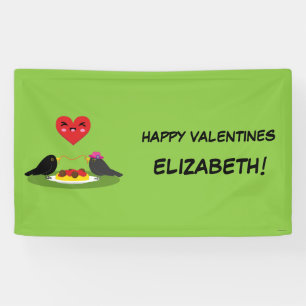 Spaghetti Meatballs Romantisches Datum Text hinz Banner