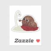 Spaghetti Meet Balls Aufkleber (Blatt)