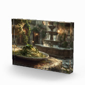 Spaghetti mit Broccoli Rabe Fotoblock (Rechts)