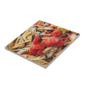 Spaghetti mit Mussels Keramik Tile Fliese (Seite)
