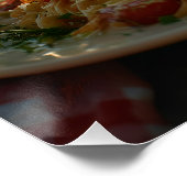 Spaghetti mit Spargel Tipps von der Riverbank Poster (Ecke)
