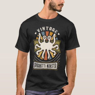 Spaghetti Monster Atheist Vintag Classic Retro Lo T-Shirt