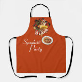 SPAGHETTI PARTY DANCE, ITALIENISCHE KÜCHE TOMATEN  SCHÜRZE (Vorderseite)