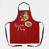 SPAGHETTI PARTY DANCE, ITALIENISCHE KÜCHE, TOMATEN SCHÜRZE (Vorderseite)